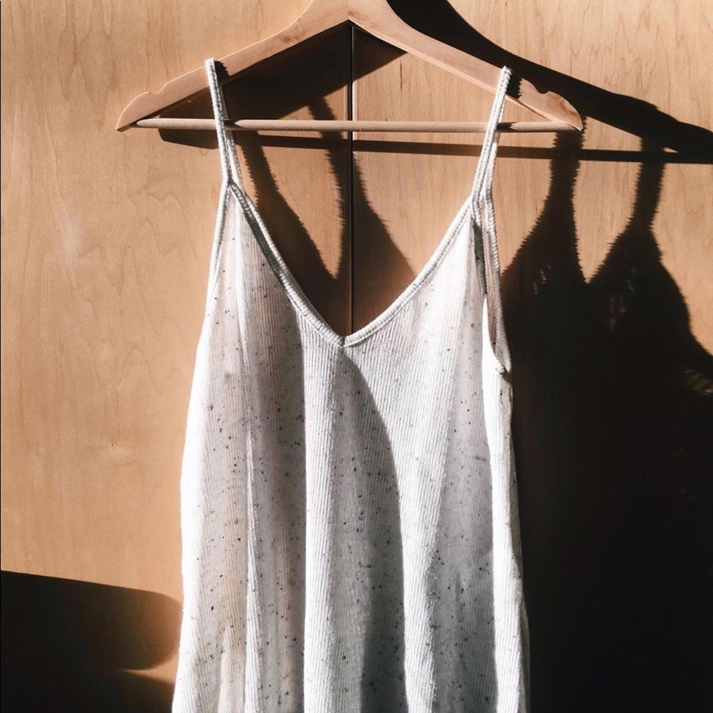 Speckled knit UO tank